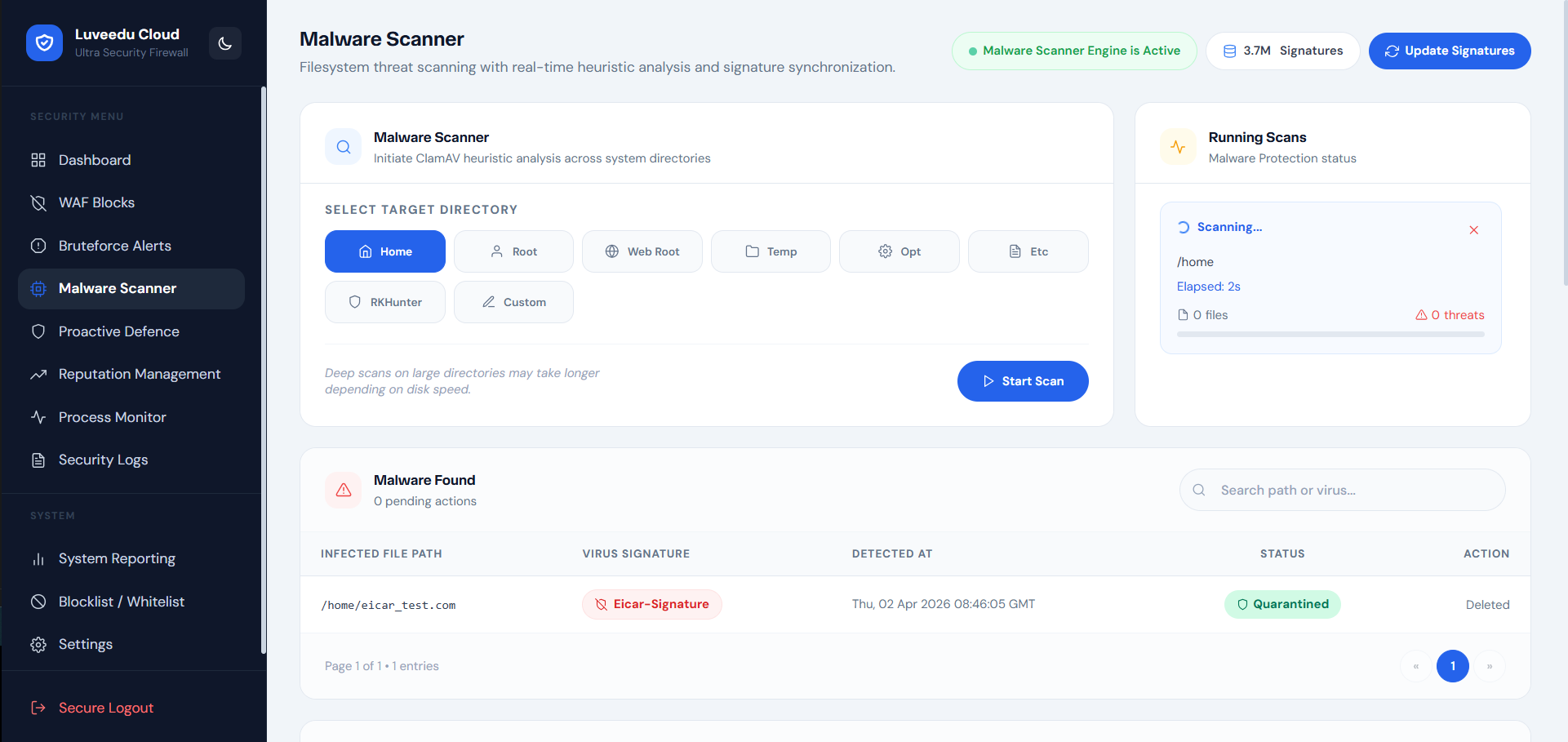 Malware Scanner