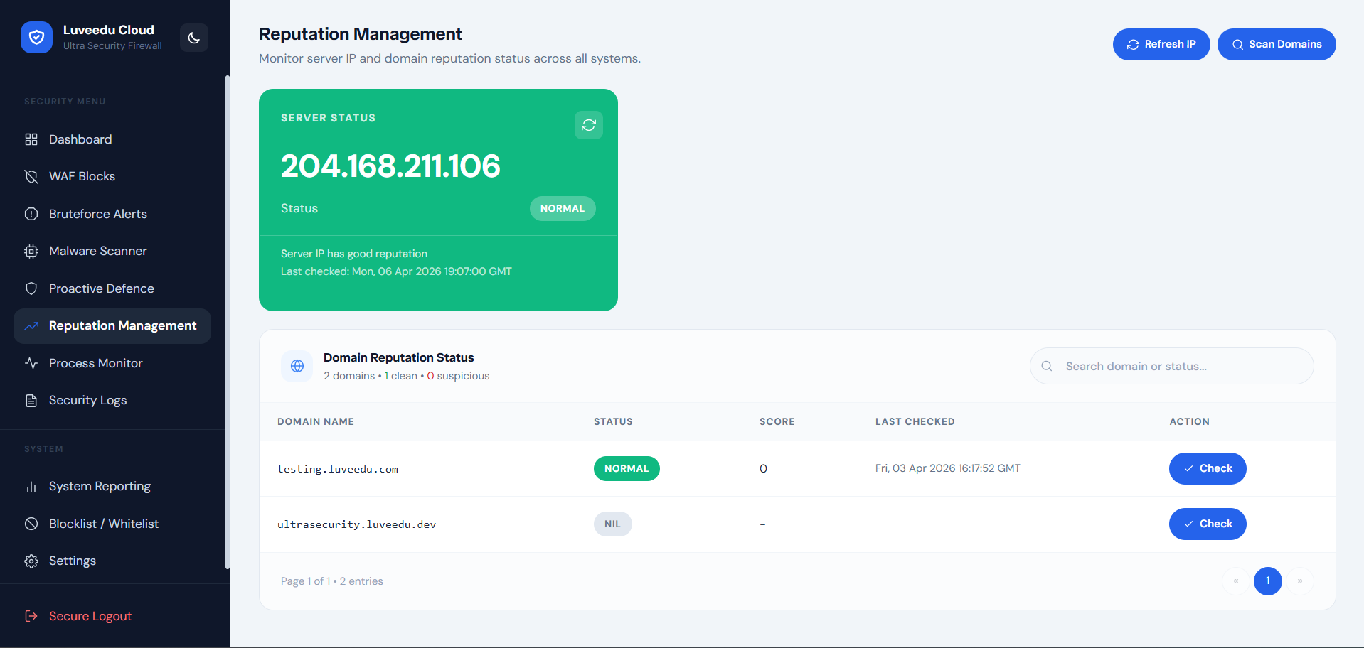 Reputation Management
